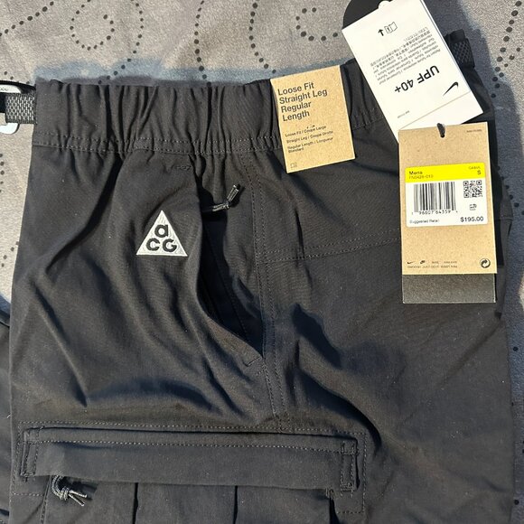 NIKE ACG SMITH SUMMIT ZIP. OFF CARGO PANTS CONVERT IN SHORTS SIZE 2XL S MEN $195 - Picture 2 of 11